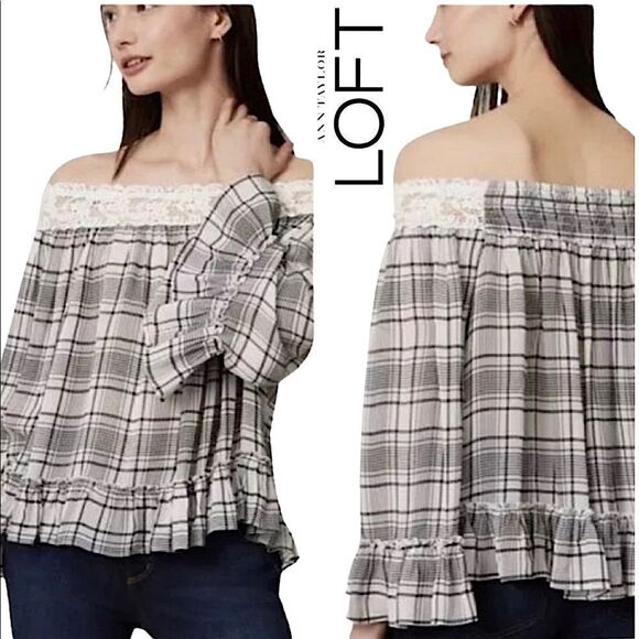 ANN TAYLOR BLOUSE - Picture 4 of 12